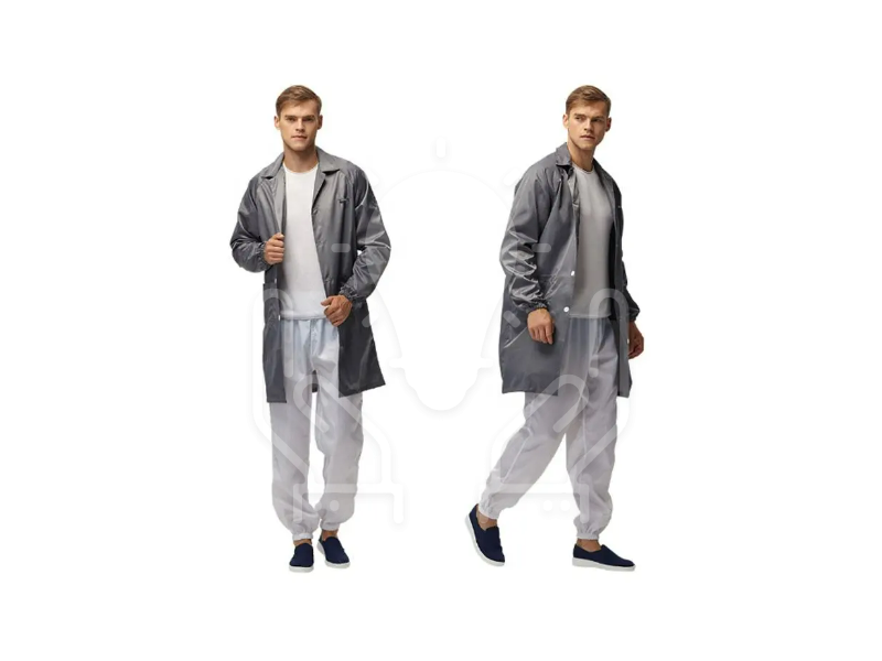 Cleanroom Unisex Work Smock ESD gown anti static uniform ESD overcoat